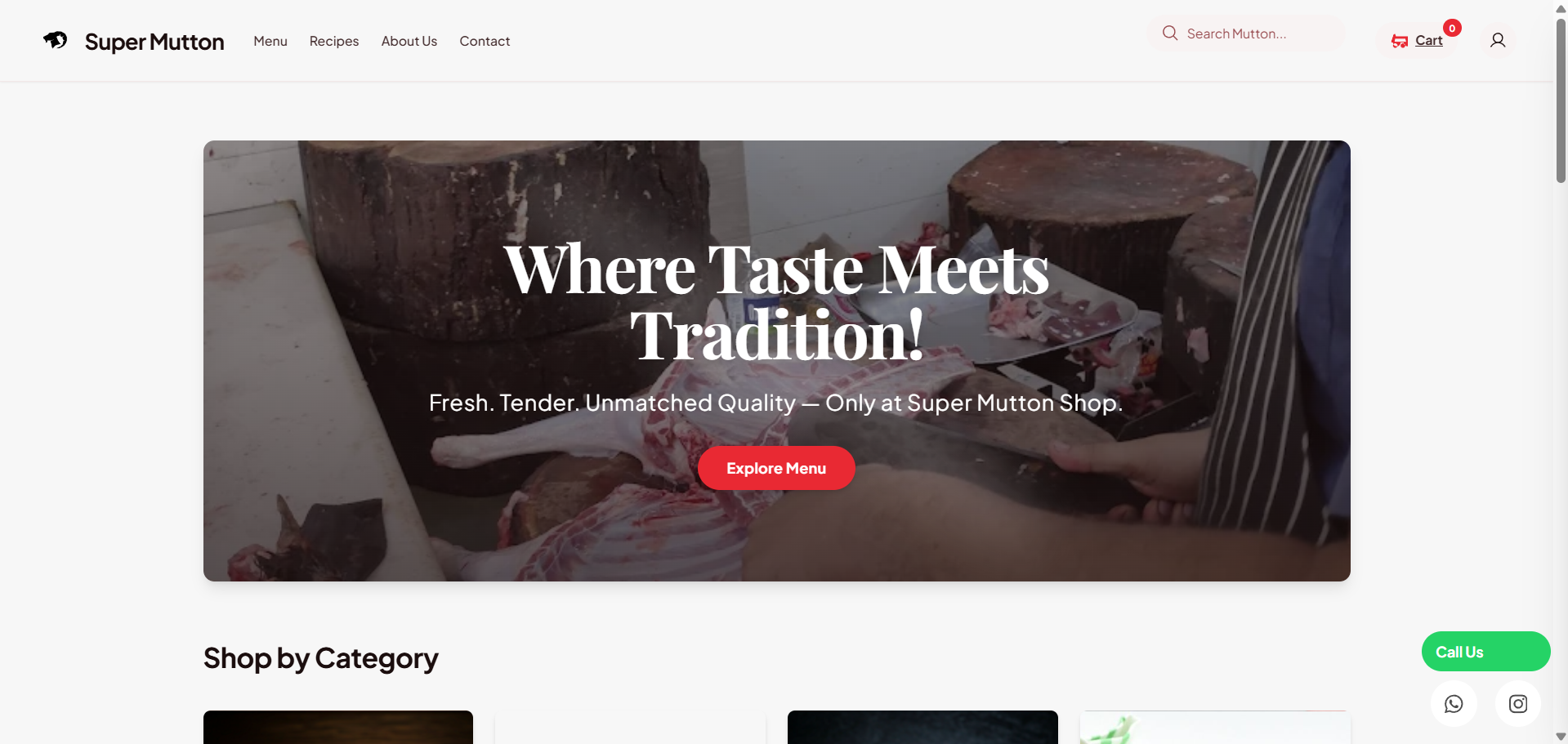 E-Commerce Project Screenshot